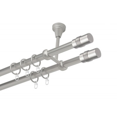 Garnýž kovová dvouřadá 16mm Cylinder double satina