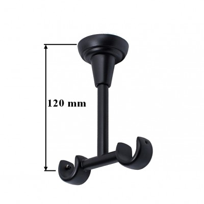 Garnýž kovová dvouřadá 19mm Sigma double černá