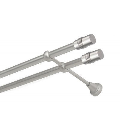 Garnýž kovová dvouřadá 19mm Cylinder double satina