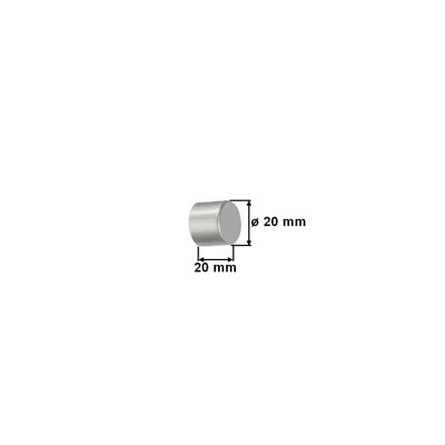 Koncovka pro tyč 16mm Pullo satina