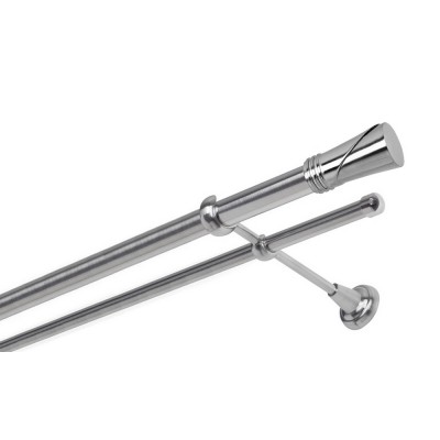 Garnýž kovová dvouřadá 25/16mm Duncan nerez