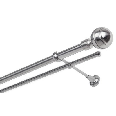 Garnýž kovová dvouřadá 25/16mm Paola nerez