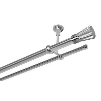 Garnýž kovová dvouřadá 25/16mm Walchar nerez