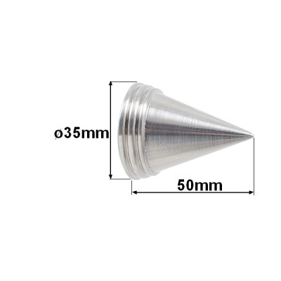 Garnýž kovová dvouřadá 19mm Hrot nerez
