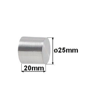 Garnýž kovová dvouřadá 19mm Pullo nerez